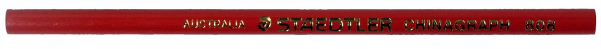 STAEDLER - PENCIL CHINOGRAPH - RED 